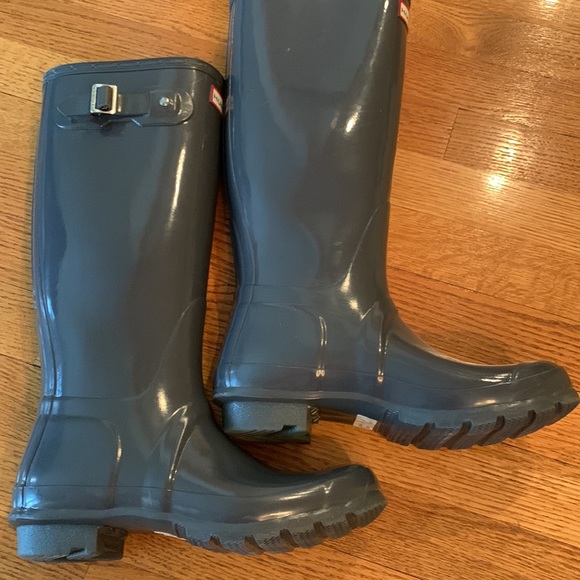 Women’s Hunter Original Tall Glossy Rainboots - Picture 10 of 10